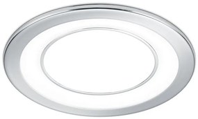 Πλαφονιέρα Φωτιστικό Οροφής Χωνευτό LED 10W Core Trio Lighting-652610106-Χρώμιο 652610106