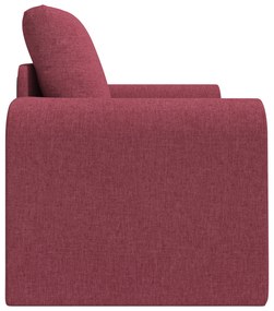 vidaXL Καναπές Κρεβάτι 2-σε-1 Μπορντό 98x71x83 εκ Υφασμάτινος