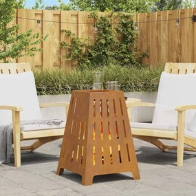 vidaXL Φωτιά Καφέ 50 x 50 x 70 cm Ατσάλι σκληρυθέν στον αέρα