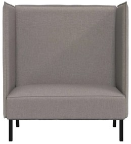 vidaXL Καναπές Υψηλής Πλάτης Taupe 109 x 56 x 121 εκ. ύφασμα
