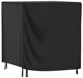 vidaXL Κάλυμμα Επίπλων Κήπου Αδιάβροχο Μαύρο 116x100x120 εκ. 420D