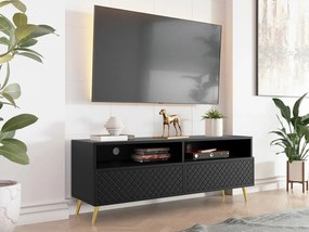 Τραπέζι Tv Comfivo K105, Μαύρο, 150x57x42cm, 33 kg | Epipla1.gr