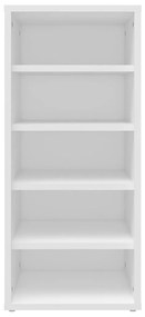 vidaXL Παπουτσοθήκες 2 τεμ. Λευκές 31,5 x 35 x 70 εκ. από Επεξ. Ξύλο