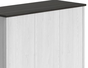 Ντουλάπα Boston S119, Sibu πεύκο, 200x129x56cm, Πόρτες ντουλάπας: Με μεντεσέδες
