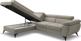 Γωνιακός Καναπές Fairo-Δεξιά-Μπεζ