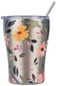 Ποτήρι Θερμός 350ml Estia Save The Aegean Silver Botanic 01-31787