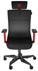 Genesis NFG-1944 Astat 700 G2 Υφασμάτινη Καρέκλα Gaming με Ρυθμιζόμενα Μπράτσα Μαύρο / Κόκκινο