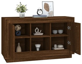 vidaXL Μπουφές Μαύρο 102x35x60 εκ. από Επεξεργασμένο Ξύλο