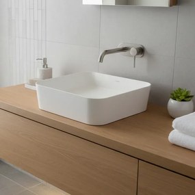 Creavit Loop LP040 40x40 Ultra-Thin - Επιτραπέζιος Νιπτήρας