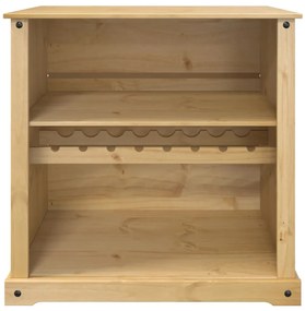 Κάβα Κρασιών Corona 107,5x51x105,5 εκ. από Μασίφ Ξύλο Πεύκου 4002790