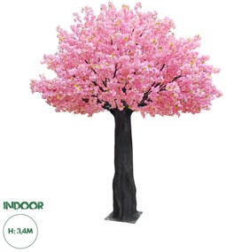 20164 GloboStar® Artificial Garden CHERRY PRUNUS BLOSSOM TREE 20164 Τεχνητό Διακοσμητικό Δέντρο Άνθος Κερασιάς Προύμνη Υ340cm