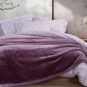 Κουβέρτα Βελουτέ Υπέρδιπλη (220x240) Nef-Nef Homeware Loft 22 Orchid-1222
