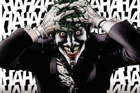 Εκτύπωση τέχνης Joker - HAHAHA, (40 x 26.7 cm)