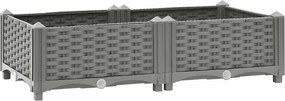 vidaXL Ζαρντινιέρα 80 x 40 x 23 εκ. από Πολυπροπυλένιο