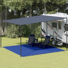 Χαλί Σκηνής Μπλε 400 x 400 εκ. από HDPE