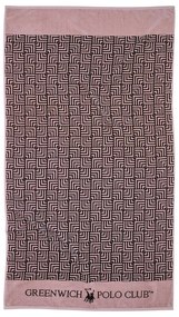 Πετσέτα Θαλάσσης 3730 Nude-Black Greenwich Polo Club Θαλάσσης 90x170cm 100% Cotton
