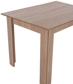 Τραπέζι Κουζίνας 140x80x77Υεκ. Sonama Oak