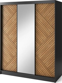 Ντουλάπα συρόμενη Phylo III με καθρέπτη