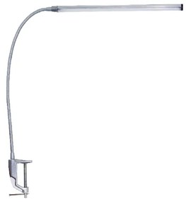 Πορτατίφ Αφής Με Σφιγκτήρα &amp; Dimmer LED Aca Delgado 16055LEDNSC Silver
