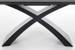 SILVESTRO table dark grey, leg black DIOMMI V-CH-SILVESTRO-ST