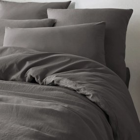 Μαξιλαροθήκη από προπλυμένο λινό και βαμβάκι, Annaba