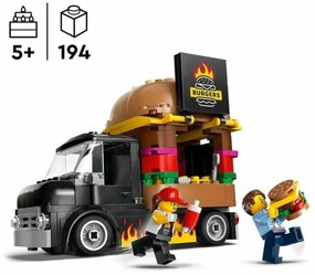 Παιχνίδι Kατασκευή Lego 60404 Hamburger truck Πολύχρωμο