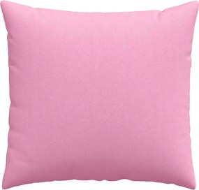vidaXL Μαξιλάρι Καναπέ 2 pcs Ροζ 50 x 50 cm ύφασμα