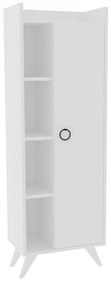 Στήλη Μπάνιου Ilgim 835PUQ3918 50x31,8x140cm White Μοριοσανίδα, Μελαμίνη