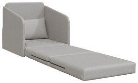 vidaXL Καναπές Κρεβάτι 2-σε-1 Συννέφο Γκρι 65x80x83 εκ. Υφάσματος