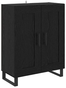 vidaXL Highboard 2 pcs Μαύρη Οξυά 69,5 x 34 x 180 εκ.