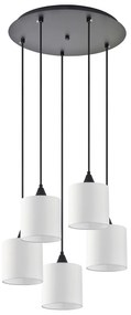 SE21-BL-B10-BL5-SH1 ADEPT PENDANT White Shade Pendant+ HOMELIGHTING 77-9027