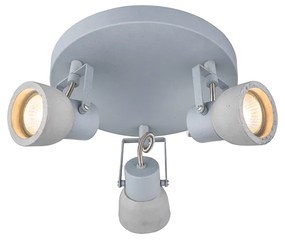 Φωτιστικό Οροφής Aca MC171153 PEPPER Γκρι (Grey)