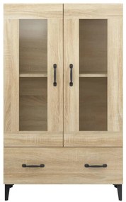 vidaXL Ντουλάπα Sonoma Δρυς 70 x 31 x 115 εκ. από Επεξεργασμένο Ξύλο