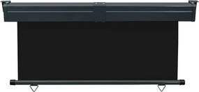 vidaXL Σκίαστρο Βεράντας Πλαϊνό Μαύρο 175 x 250 εκ.