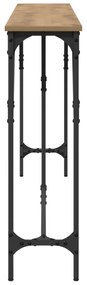 vidaXL Κονσόλα Δρυός 180x23x75 εκ. Τεχνικώς Επεξεργασμένο Ξύλο