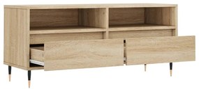 vidaXL Έπιπλο Τηλεόρασης Sonoma Δρυς 100 x 34,5 x 44,5 εκ. Επεξ. Ξύλο