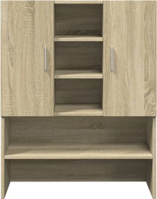 vidaXL Ντουλάπι Πλυντηρίου Sonoma Δρυς 70,5 x 24 x 90 εκ.
