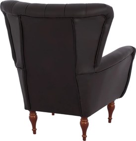 ΠΟΛΥΘΡΟΝΑ ΜΠΕΡΖΕΡΑ Τ. CHESTERFIELD ΣΕ ΧΡΩΜΑ ΚΑΦΕ HM9217.03 87x88x100 εκ.
