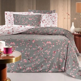 Σεντόνια Victoria (Σετ 4τμχ) Dusty Pink Guy Laroche Υπέρδιπλo 240x265cm 100% Cotton Percale