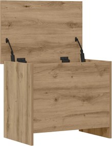 vidaXL Θήκη Αποθήκευσης Artisan Δρυς 60 x 40 x 50 cm