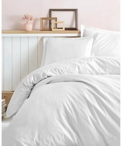 Σετ κάλυμμα παπλώματος Λευκό 220 x 240 cm