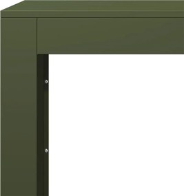 vidaXL Ράφι Καυσόξυλων Πράσινη 60x40x80 εκ. Ατσάλινο