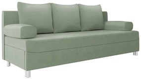 Καναπές κρεβάτι Comfivo 125, Αριθμός θέσεων: 2, Αποθηκευτικός χώρος, 86x192x80cm, 65 kg, Πόδια: Πλαστική ύλη, Ξύλο: Πεύκο | Epipla1.gr