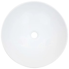 Νιπτήρας Λευκός 41 x 12,5 εκ. Κεραμικός - Λευκό