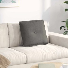 vidaXL Μαξιλάρι Πλάτης Ανοιχτό γκρι 50 x 45 x 19 cm