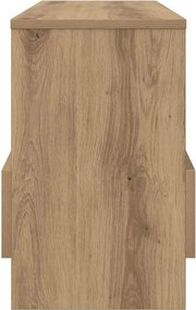 vidaXL Ράφι Περιοδικών Artisan Oak 68,5 x 30 x 45 εκ.