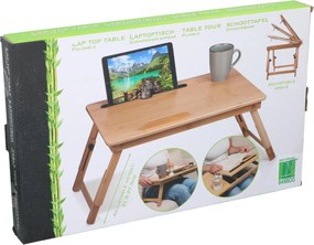 Τραπέζι Laptop Πτυσσόμενο Μπαμπού
