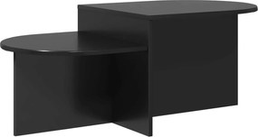 vidaXL Τραπεζάκι σαλονιού Μαύρη Δρυς 100 x 50 x 40 cm