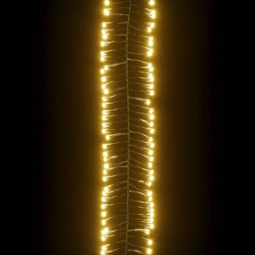 vidaXL Φωτάκια με 400 LED Θερμό Λευκό από PVC