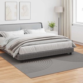 vidaXL Χαλί εσωτερικού χώρου GALATI Γκρι 240 x 240 cm Πολυεστέρας